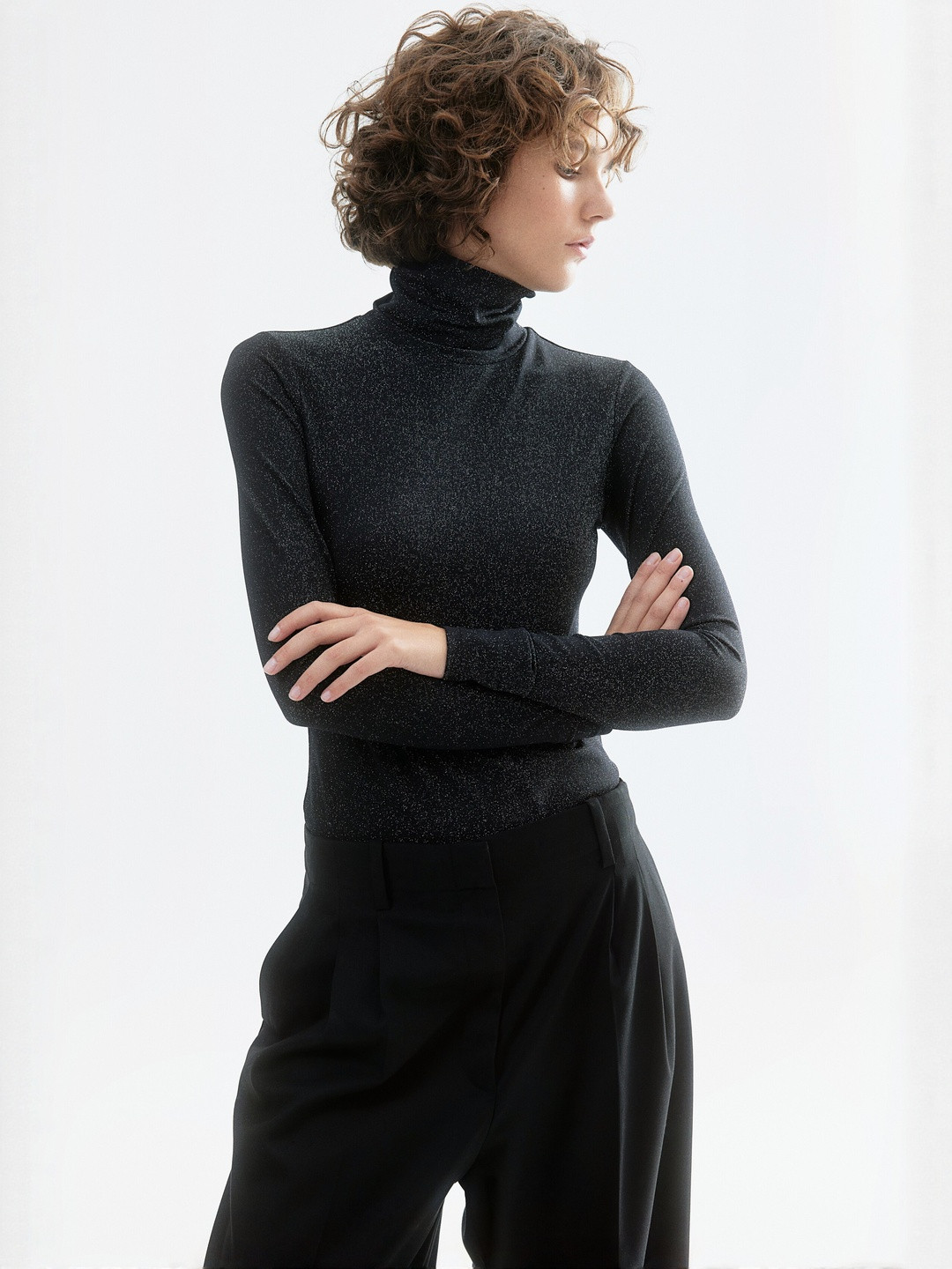 H&M Women Polo-Neck Top