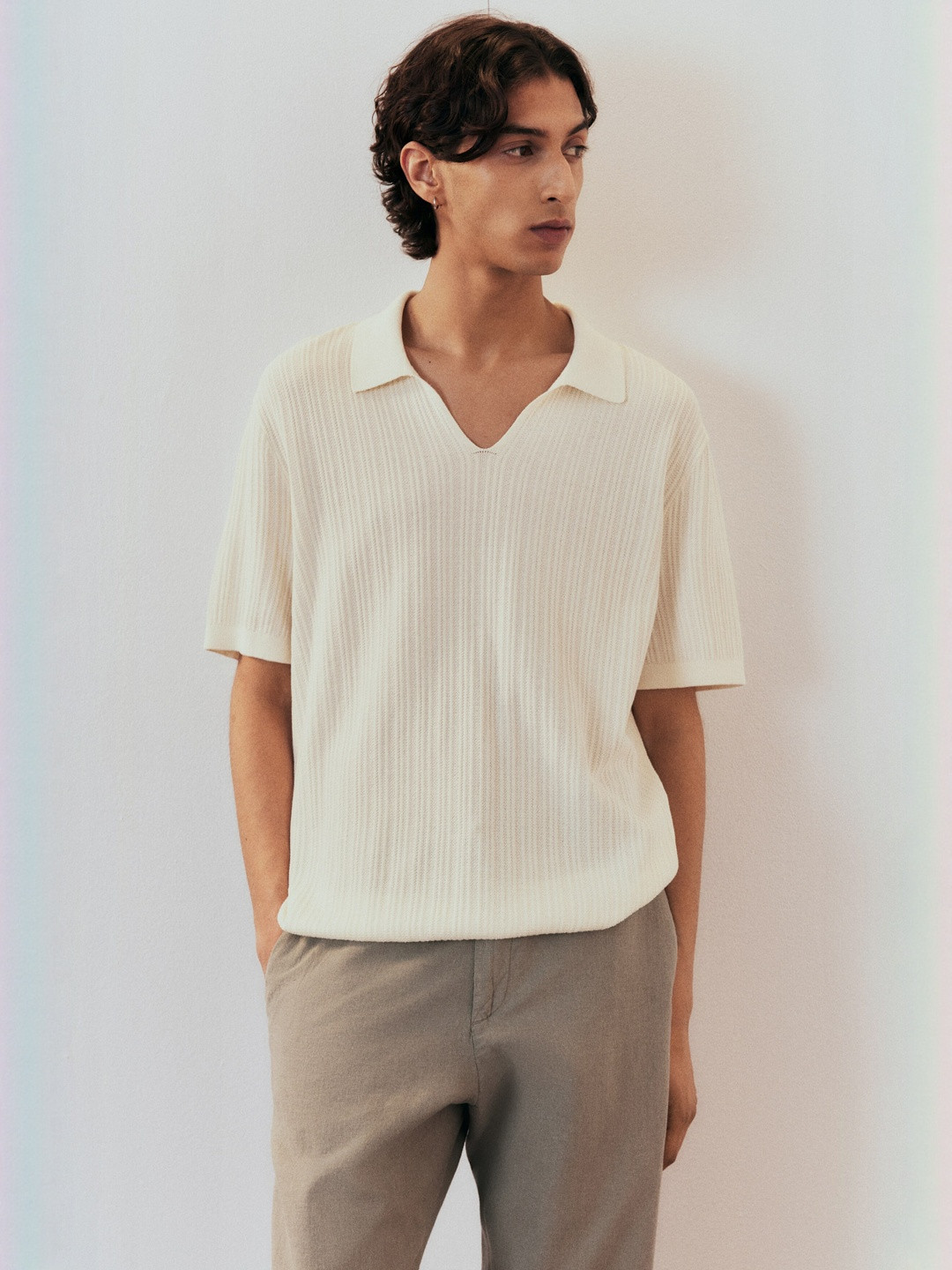 H&M Regular Fit Pima Cotton Polo Shirt