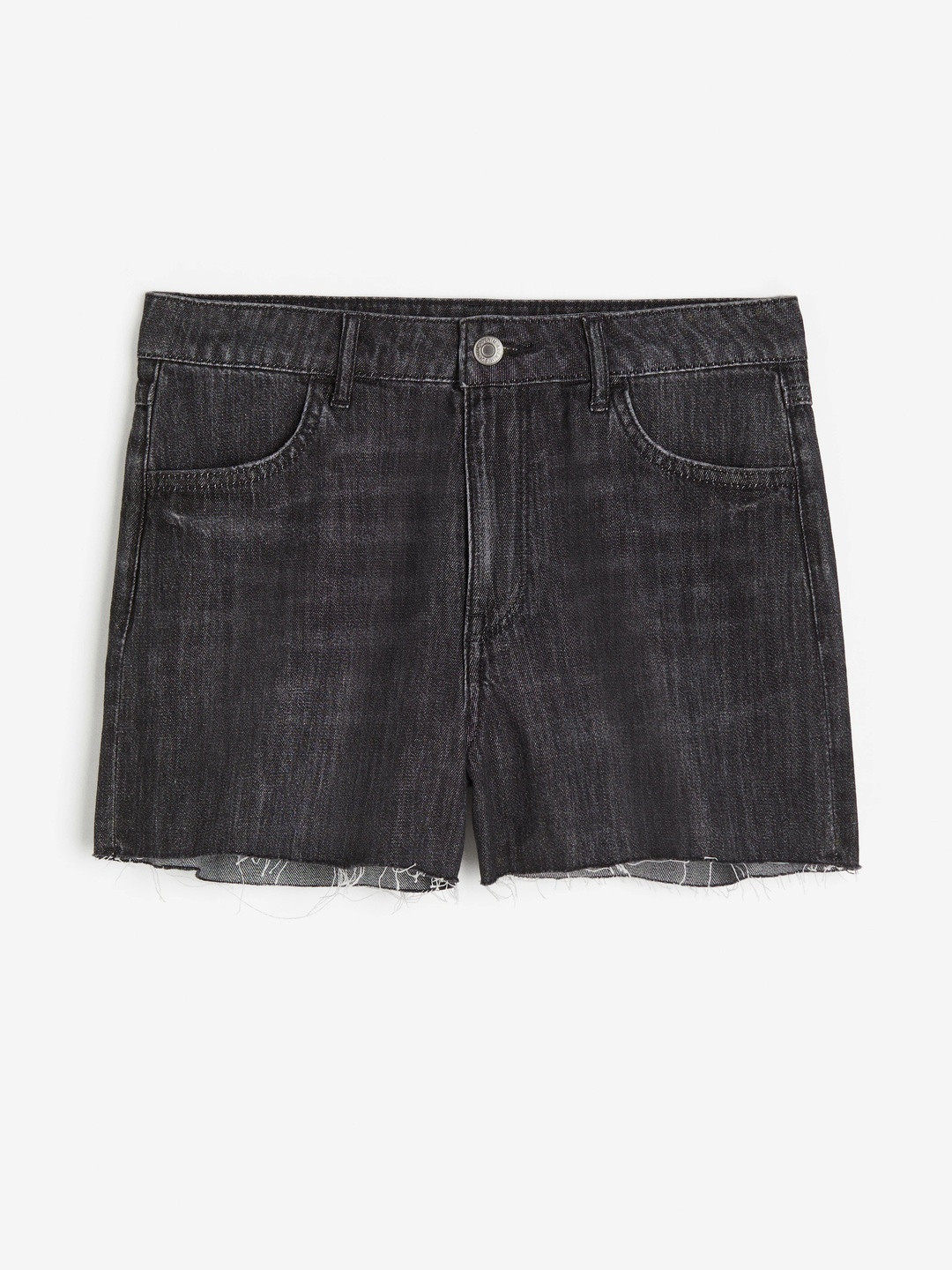 H&M Women Feather Soft Denim Shorts