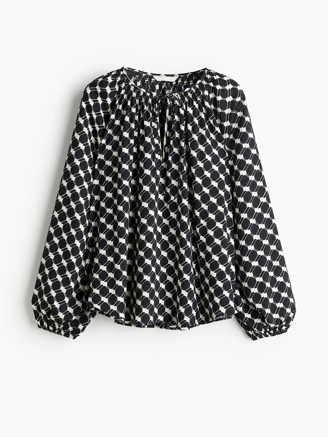 H&M Oversized Crpe Blouse  Tops