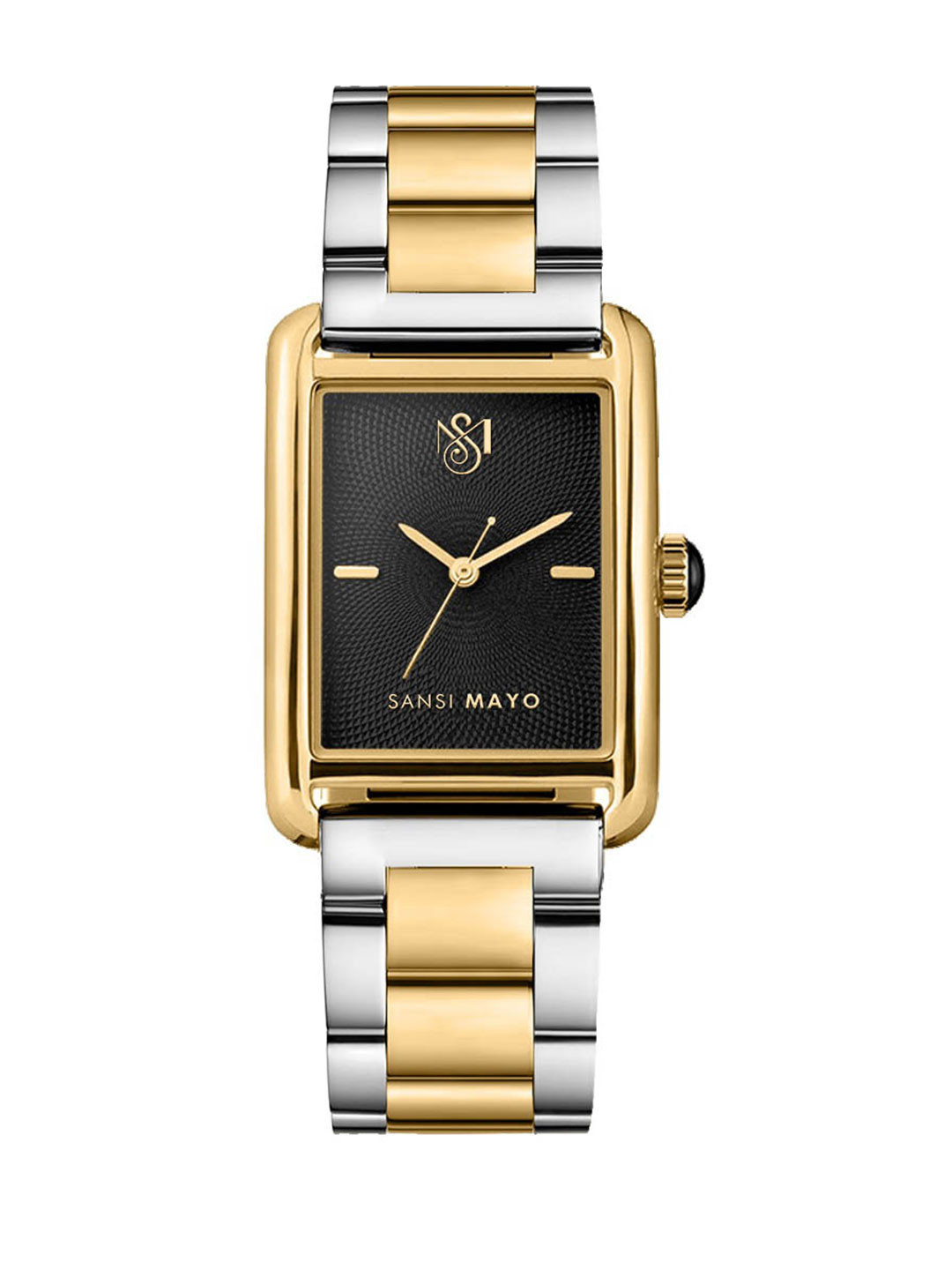 SANSIMAYO Women Maria Series Classic Dial & Straps Analogue Watch SM-L-176-TTSG-G-B