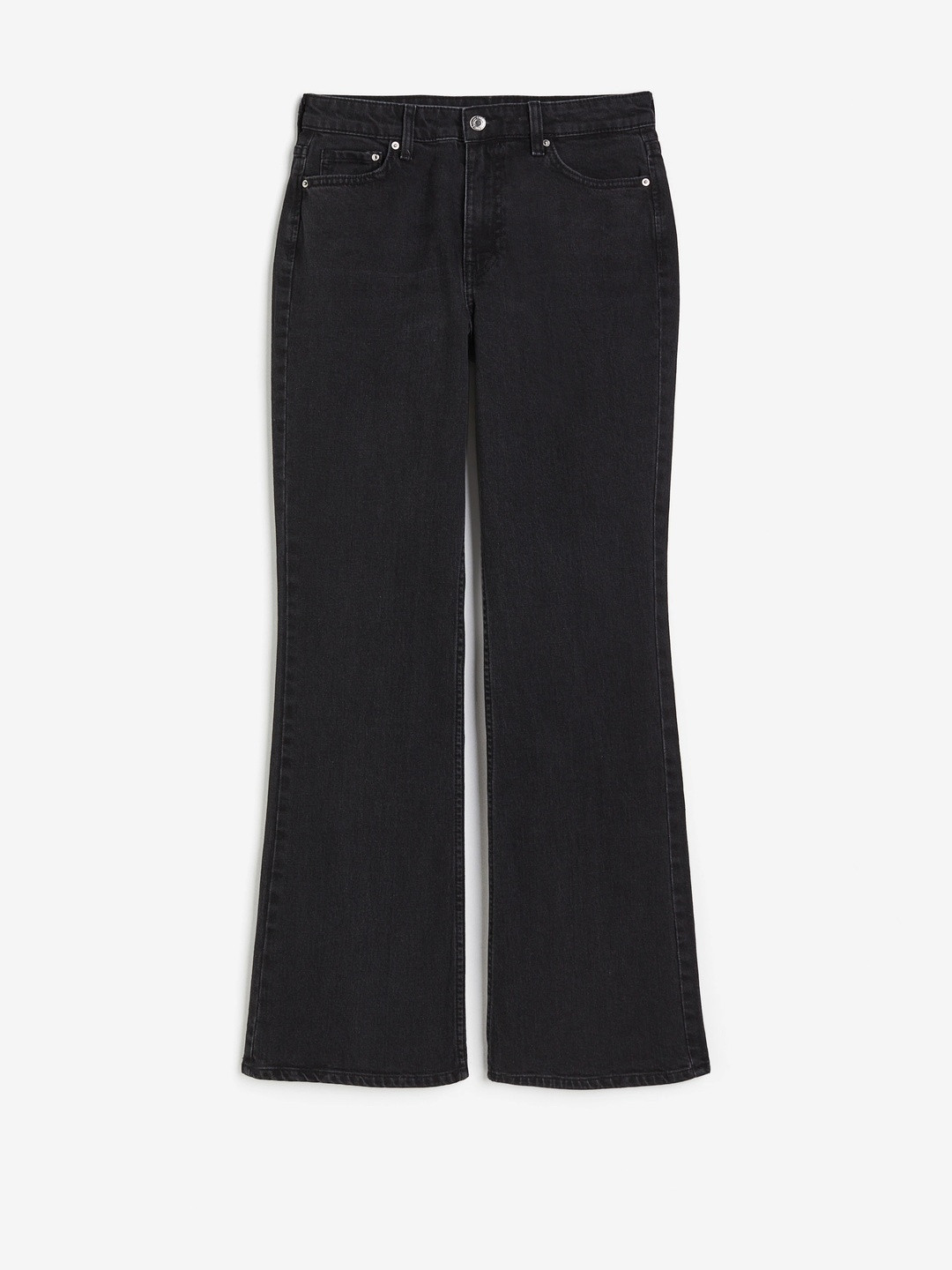 H&M Women Curvy Fit Bootcut High Jeans