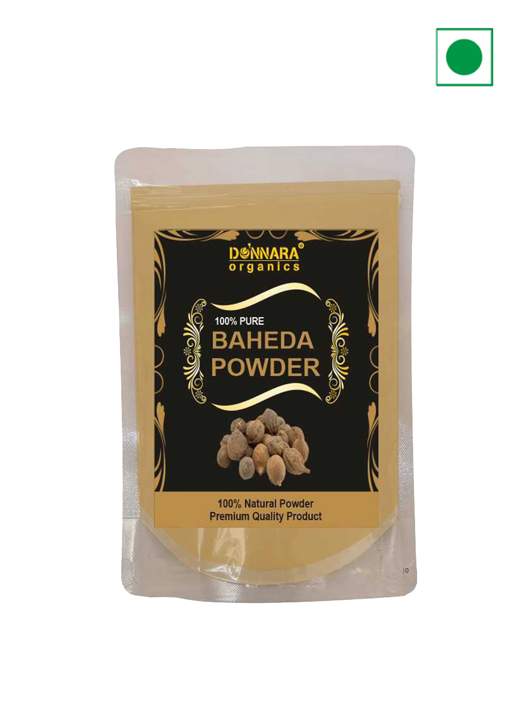 Donnara Organics Baheda Powder For Glowing & Clear Skin - 100 g