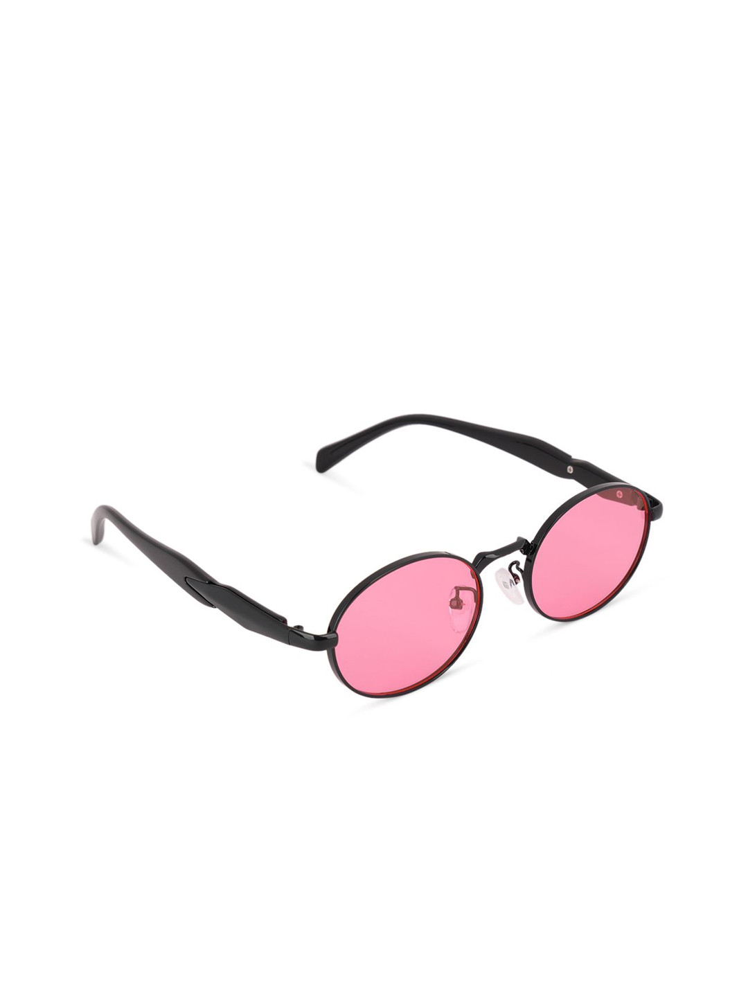 DukieKooky Unisex Premium Classic Pink Oval Sunglasses With UV Protection Lens FZSG006B