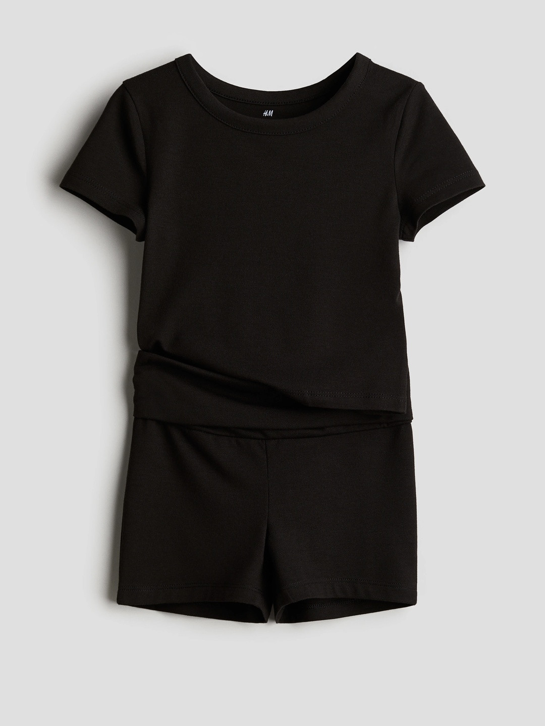 H&M  Girls 2-Piece Top And Shorts Set