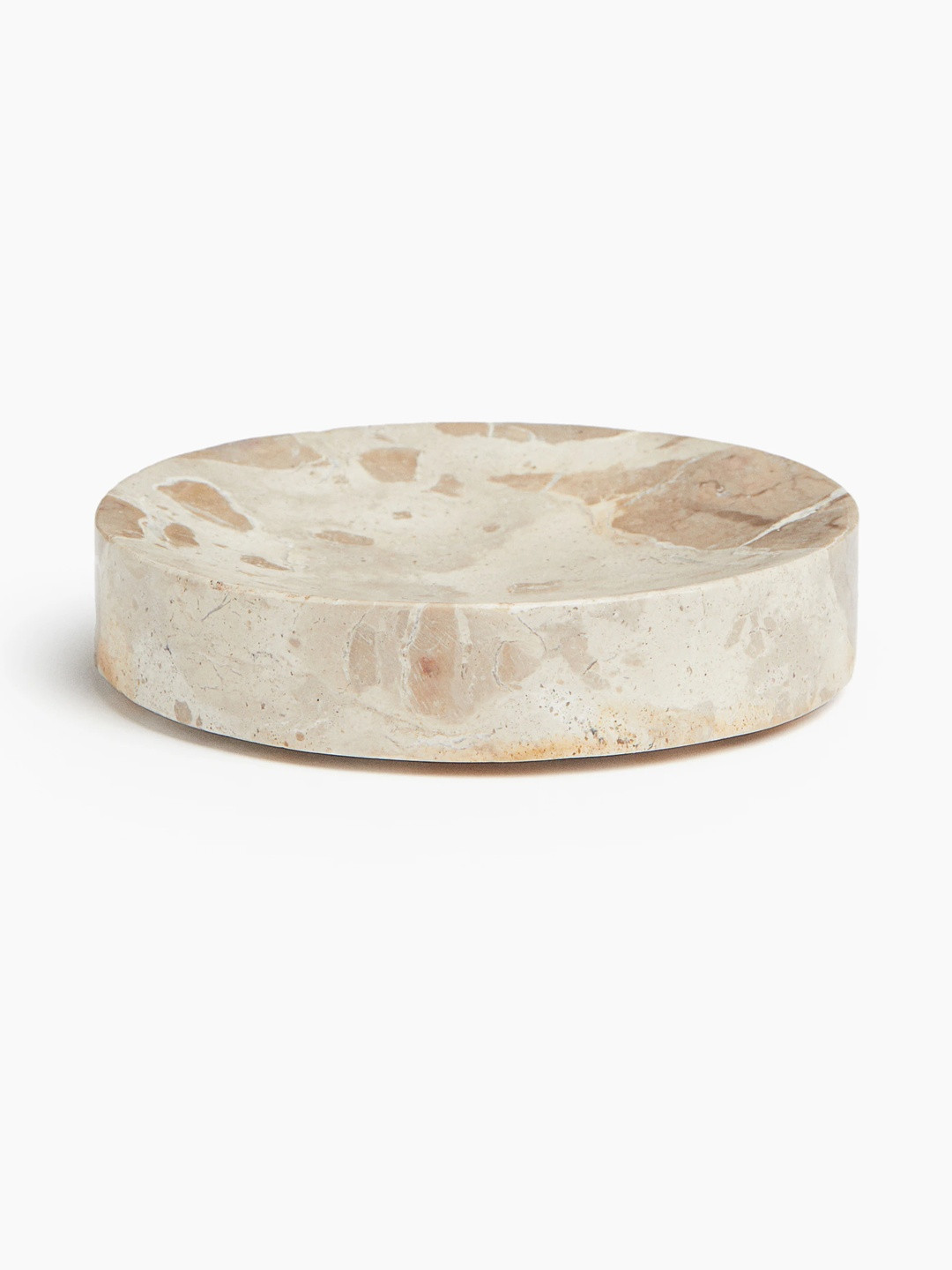 H&M Beige and White Marble Soap Dish