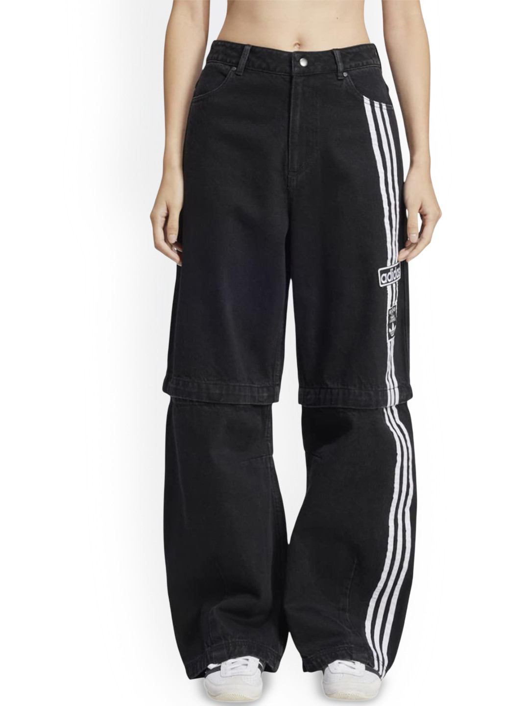 ADIDAS Originals Women Mid-Rise Relaxed Fit Jeans