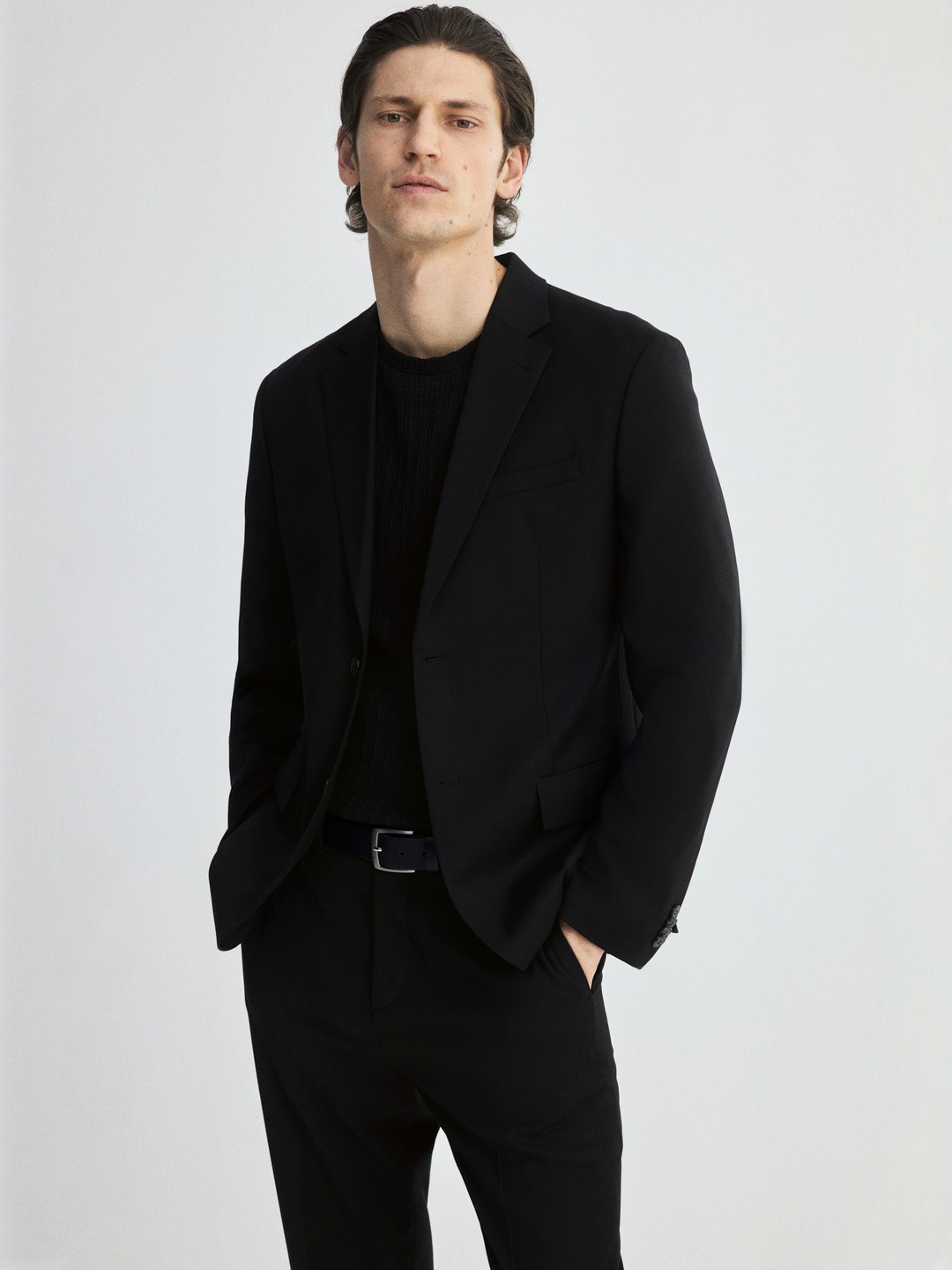 H&M Regular Fit Single-Breasted Jacket