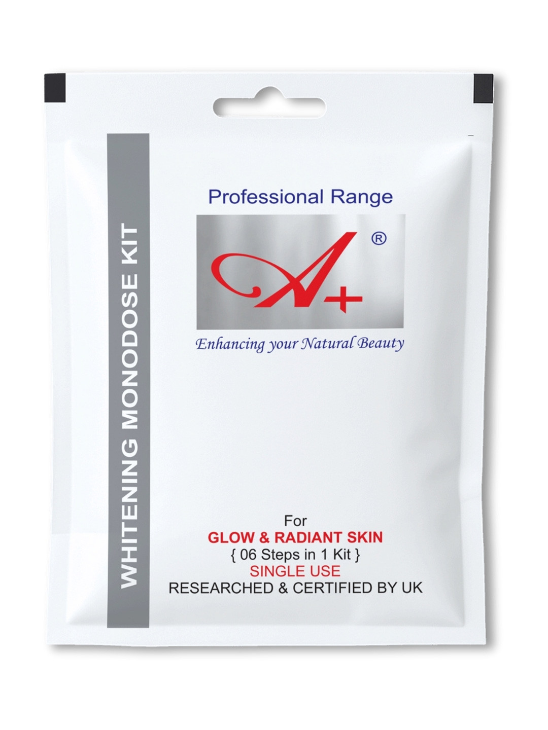 A+ Professional Range Whitening Monodose Facial Kit - 135 g