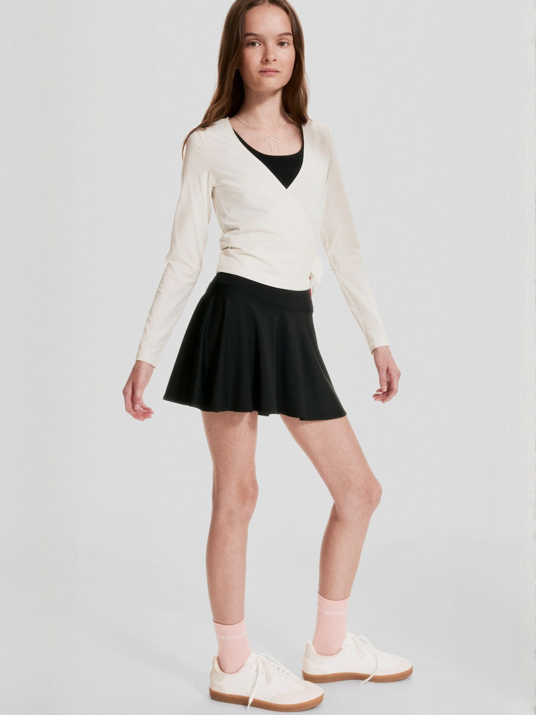 H&M Circle-Cut Tennis Skirt In DryMove