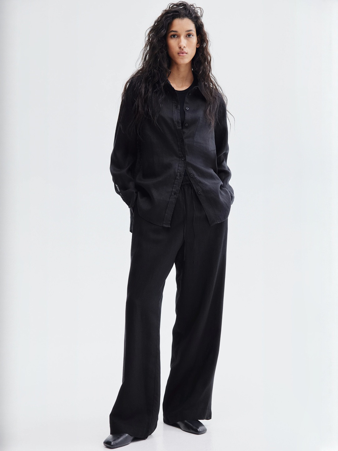 H&M Pure Linen Shirt