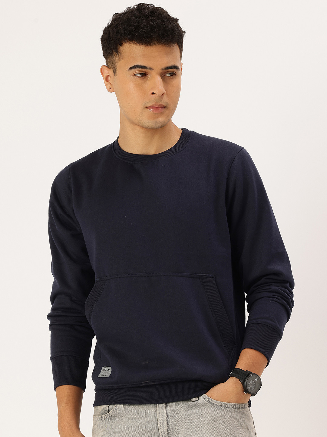 FIFTY TWO Kangaroo Pocket Pullover Sweatshirt