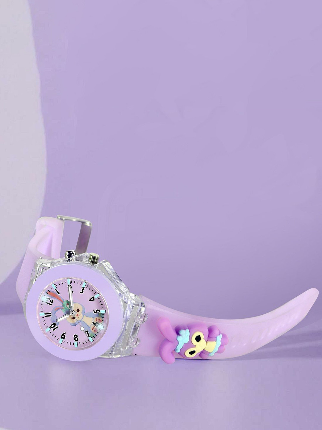 mivaan Kids Printed Dial Analogue Watch Kids-Frozen-Pink