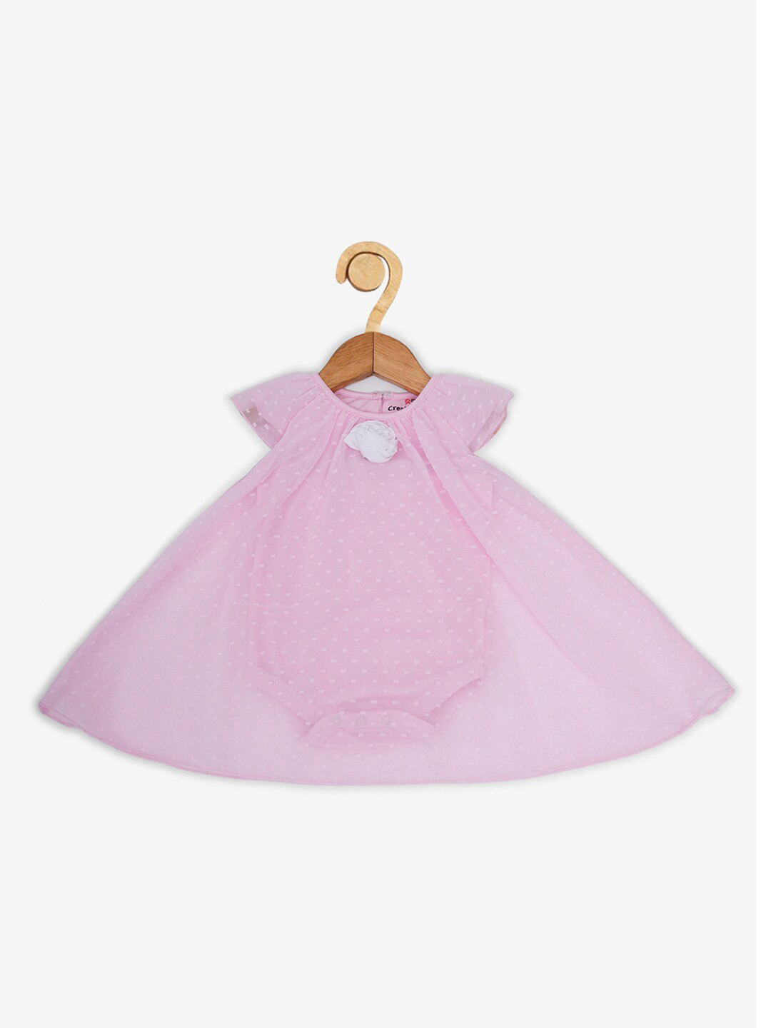 Creative Kids Girl Pink Printed Dress