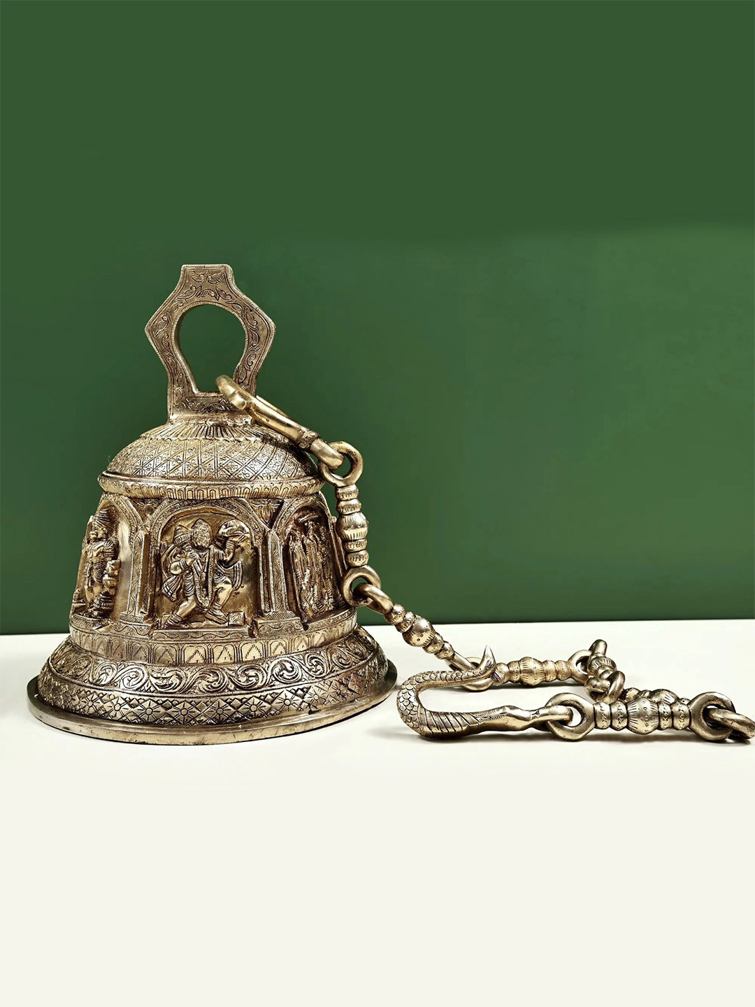 Exotic India Brass Spiritual Wall Decor