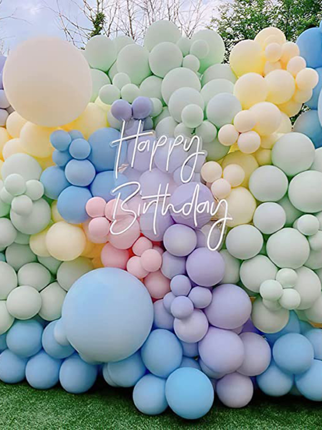 BS AMOR Set Of 100 Balloons For Party Decor