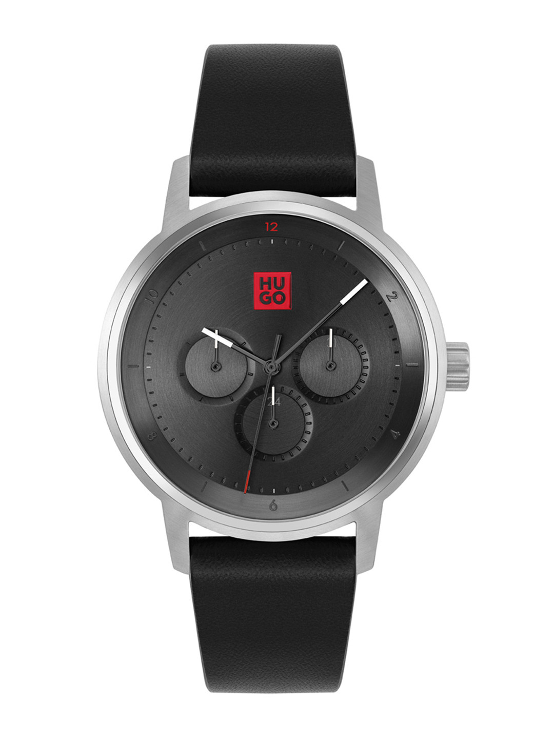 HUGO Men Black Define Analogue Multi Function Watch 1530263