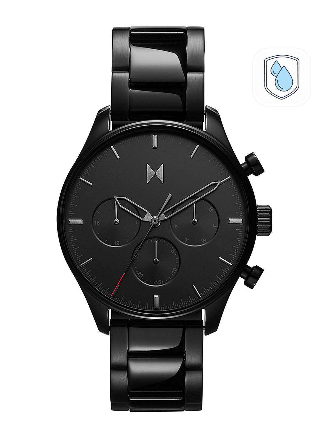 MVMT Men Black Solid Airhawk Analogue Watch 28000232-D-Black