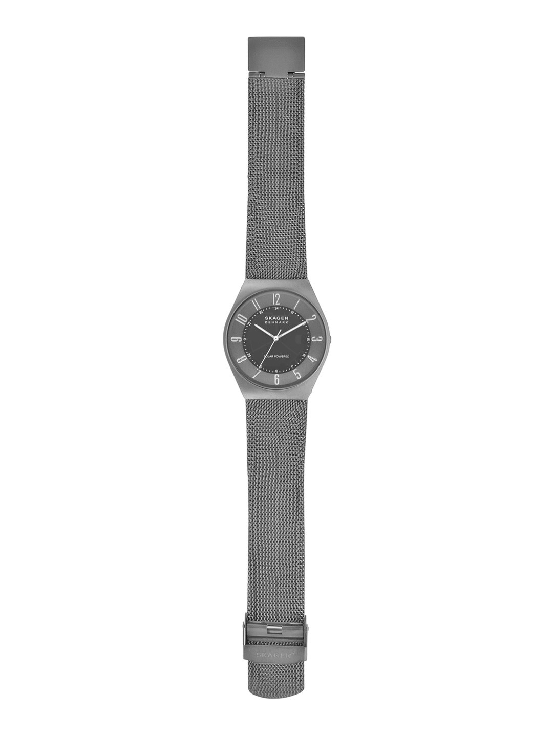 SKAGEN Men Charcoal Grey Grenen Solar Powered Analogue Watch SKW6836