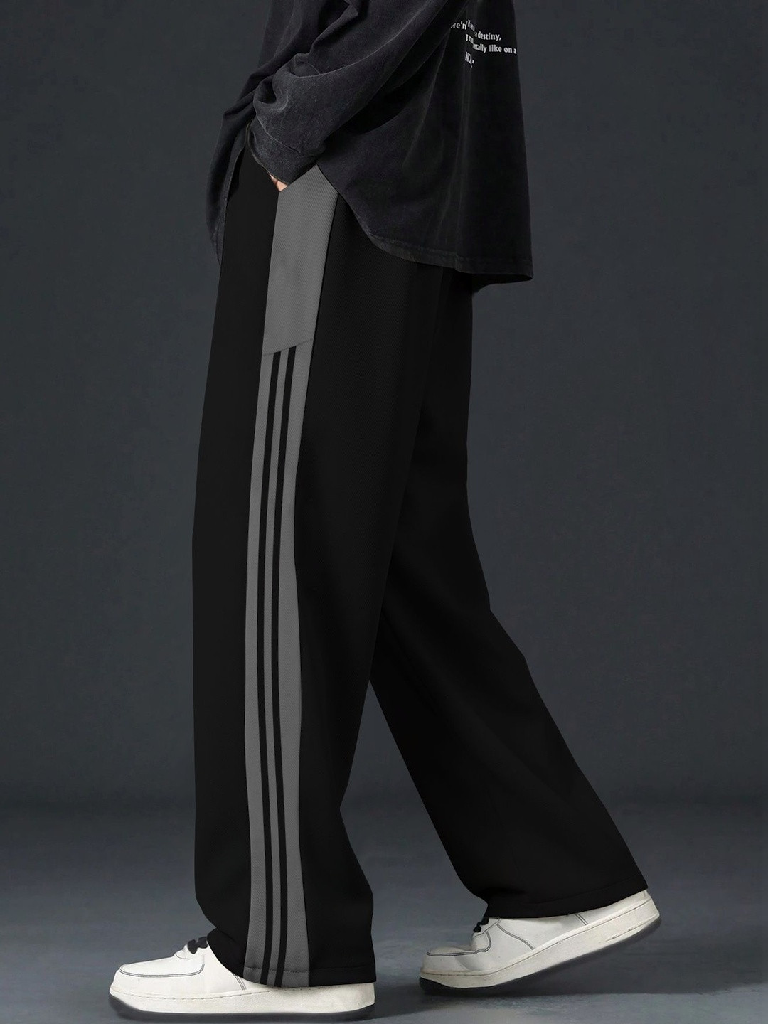 MODALEN Men Relaxed Fit Track Pants