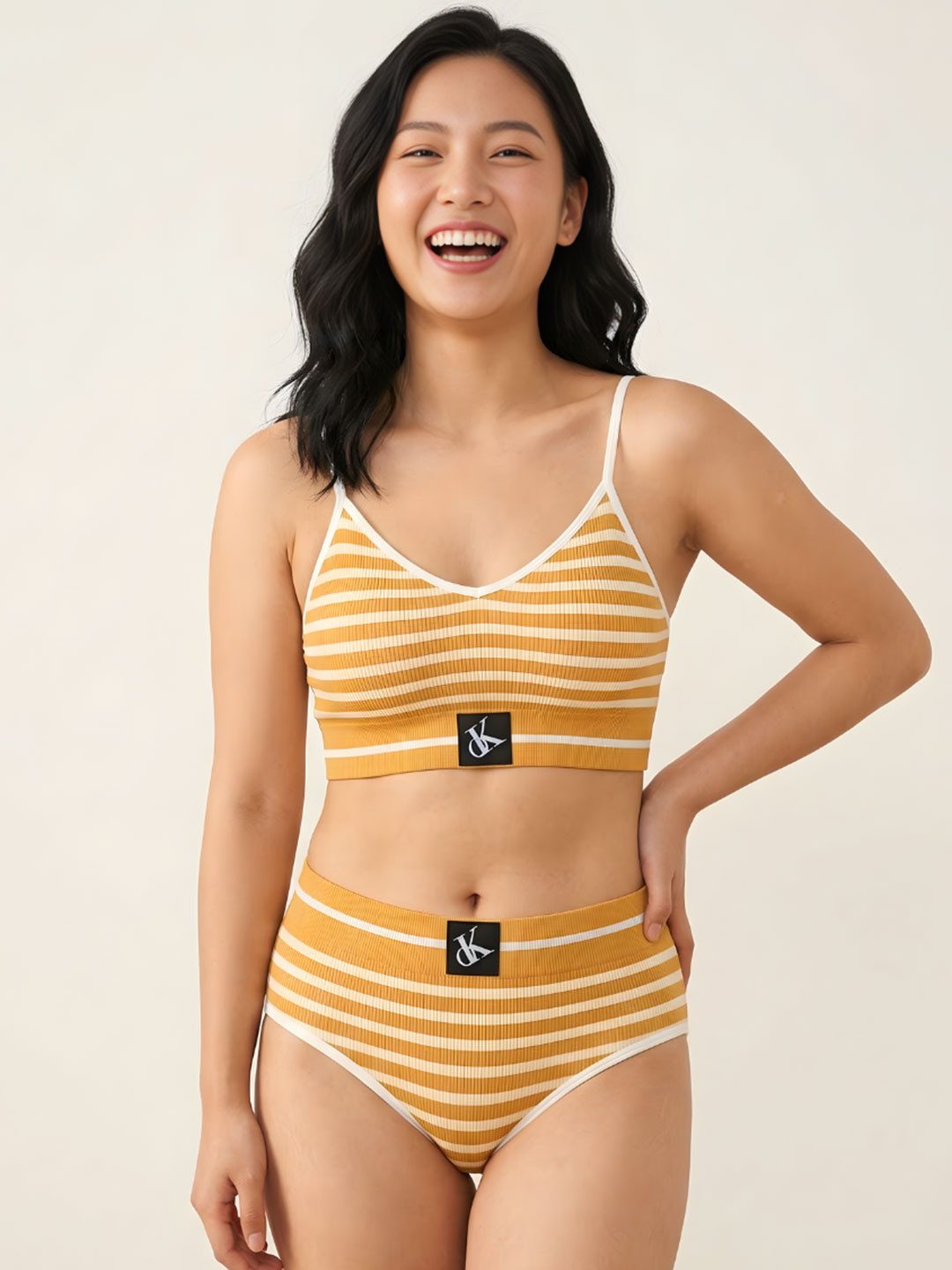 Lugo Cotton Non-Wired Lightly Padded Lingerie Set