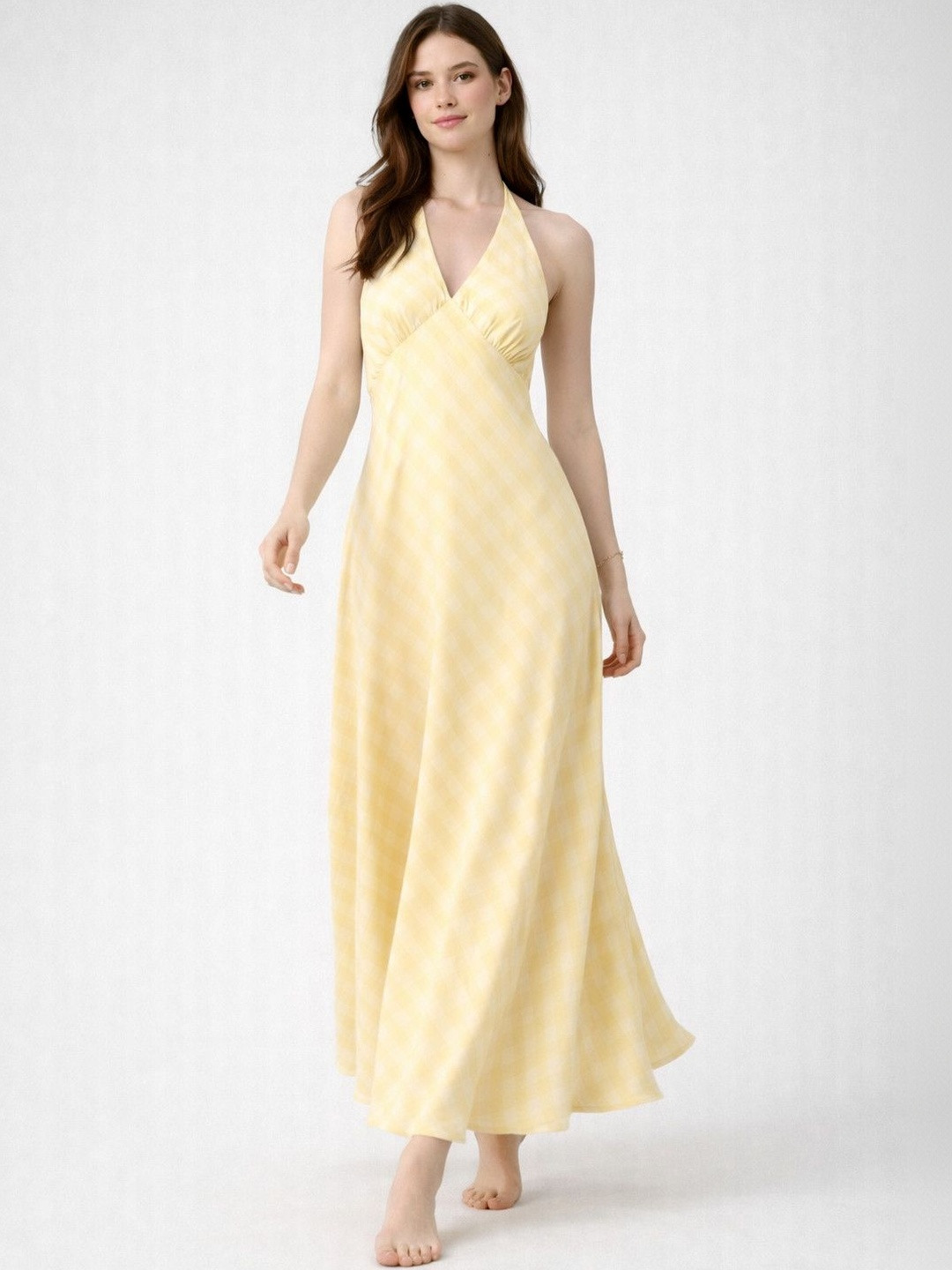 Suo Fit & Flare Maxi Dress