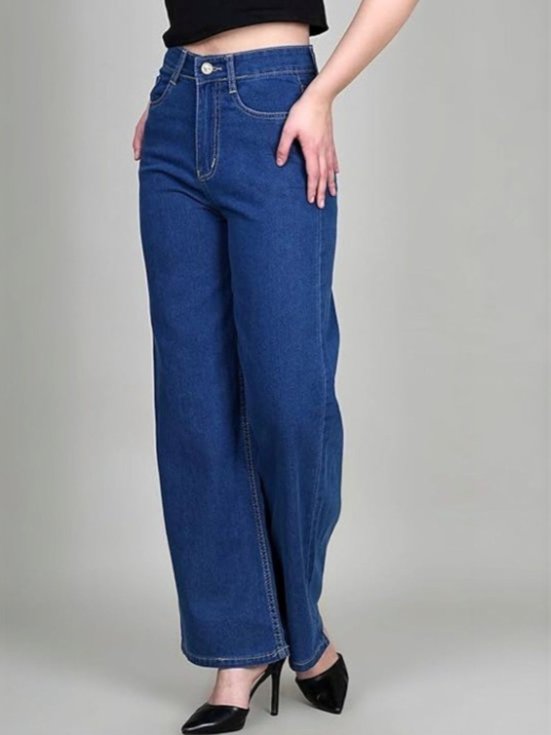 COMFITS Women Classic Mid-Rise Stretchable Jeans