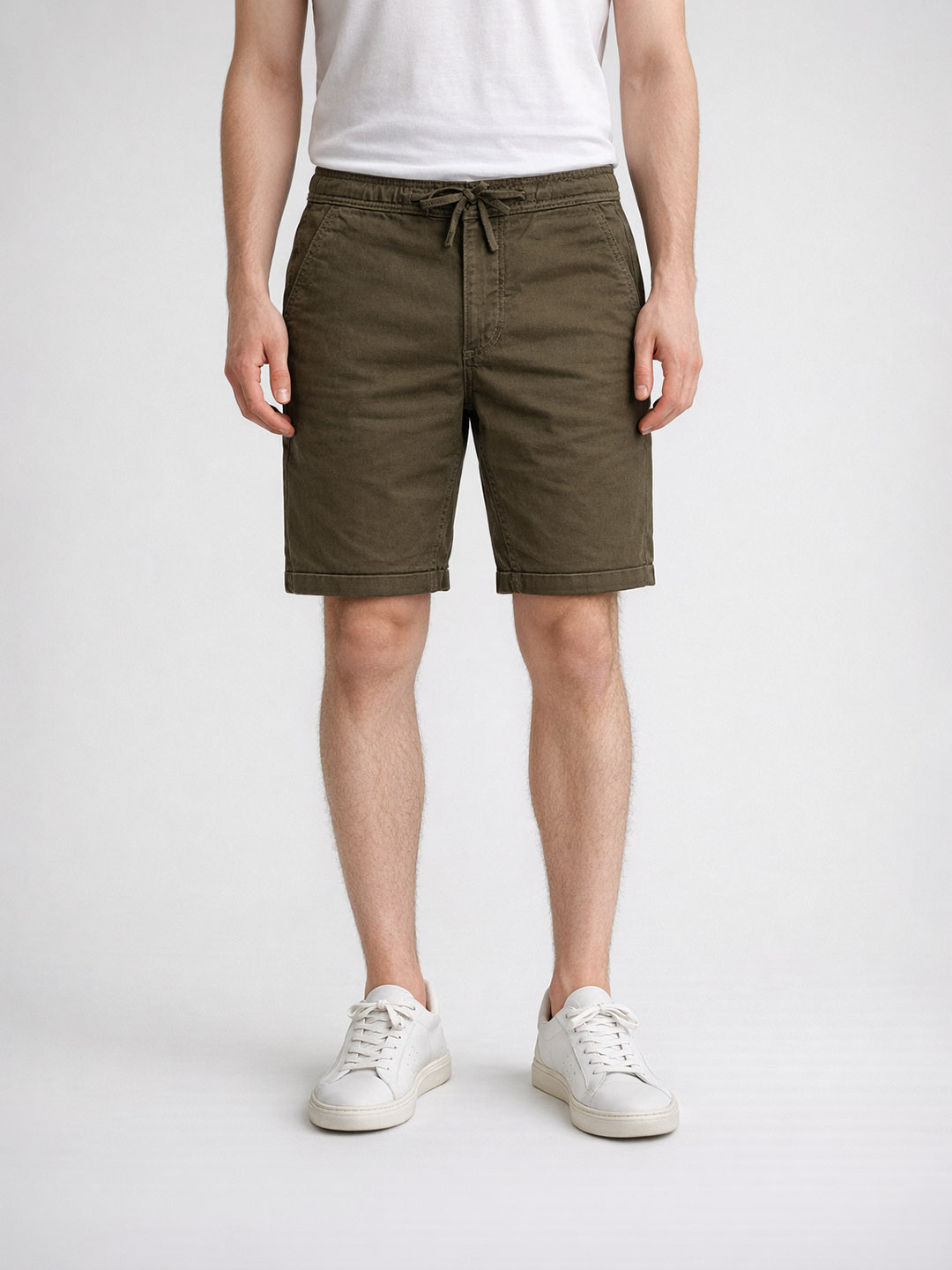 Roadster Men Solid Pure Cotton Shorts