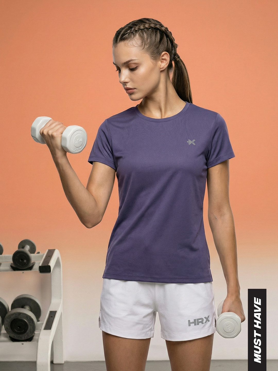 HRX by Hrithik Roshan Rapid-Dry Training T-shirt