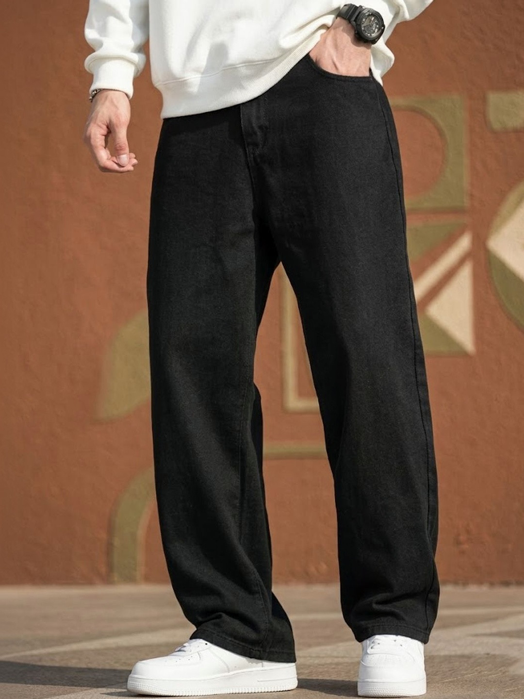 FALKRA Men High-Rise Stretchable Jeans