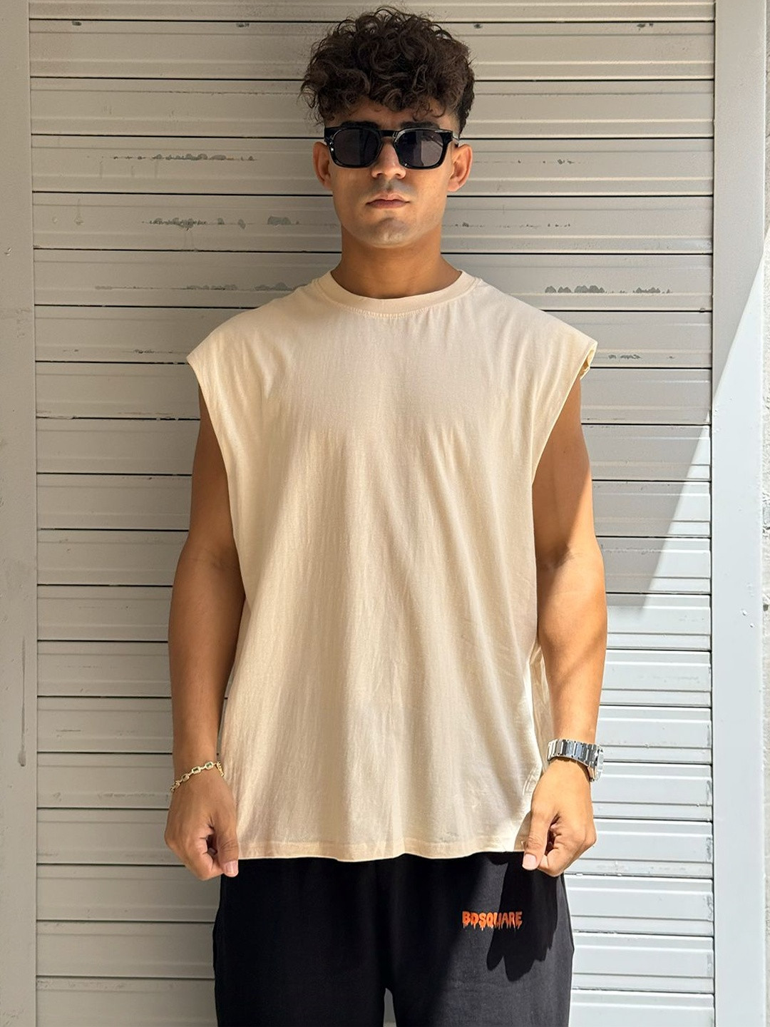BDSQUARE Cotton Gym Vest