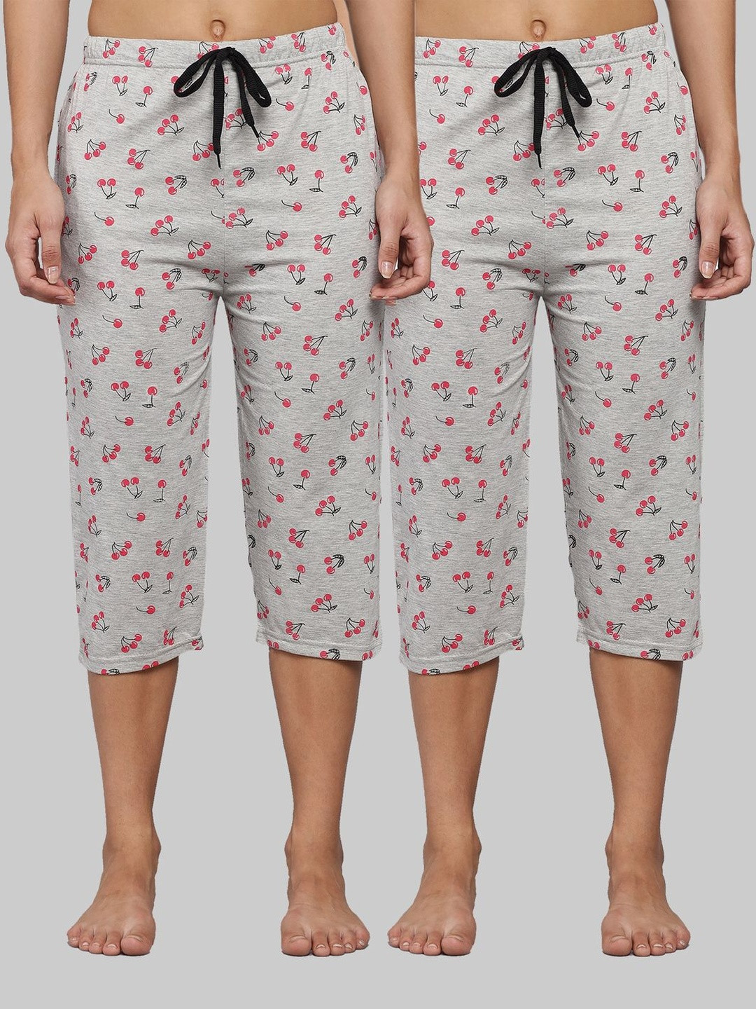Anixa Women Printed Capris