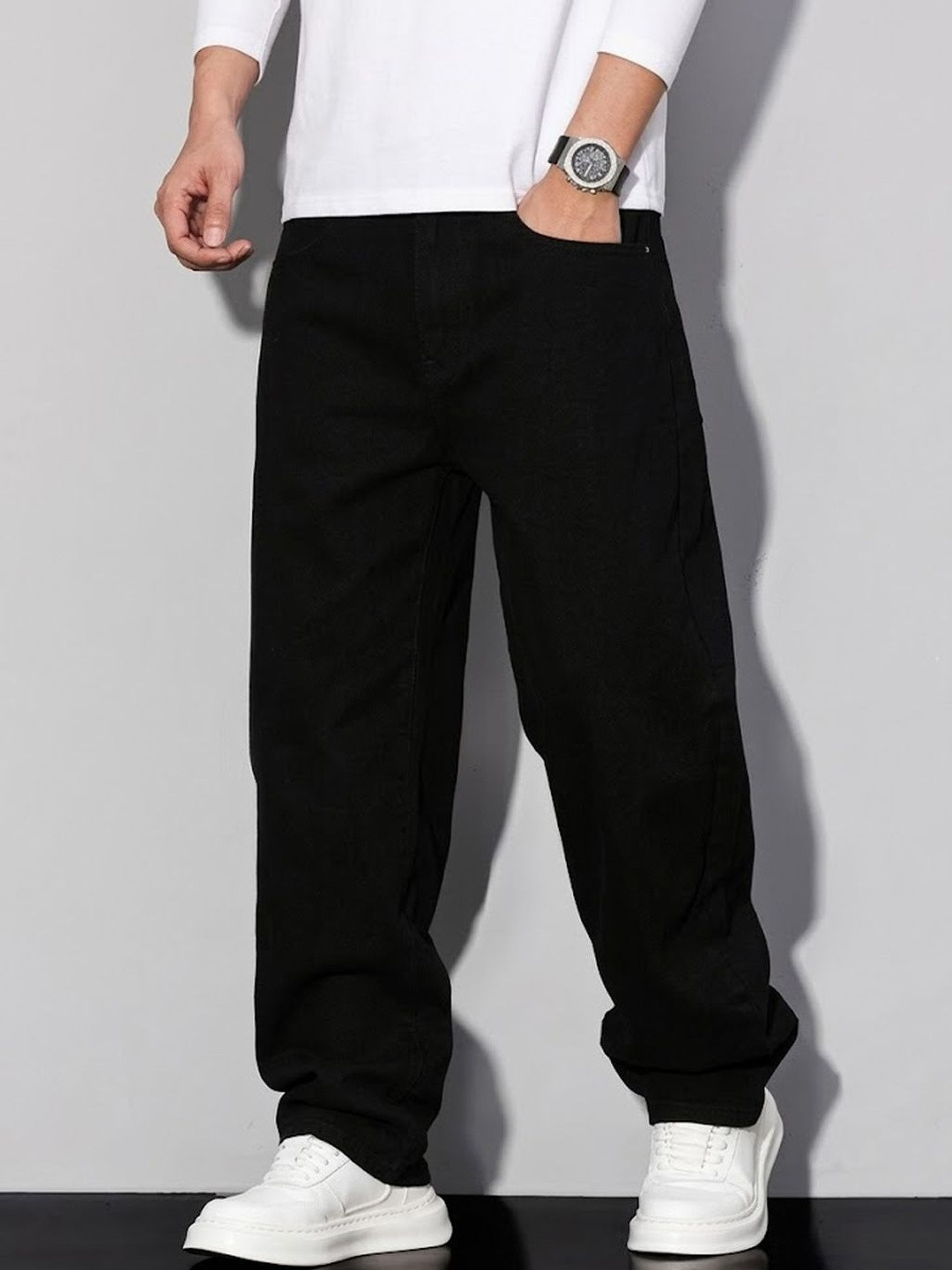 FALKRA Men High-Rise Stretchable Jeans