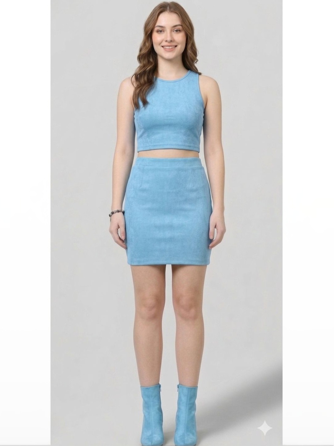 SRISARAS Women Above Knee Pencil Skirt