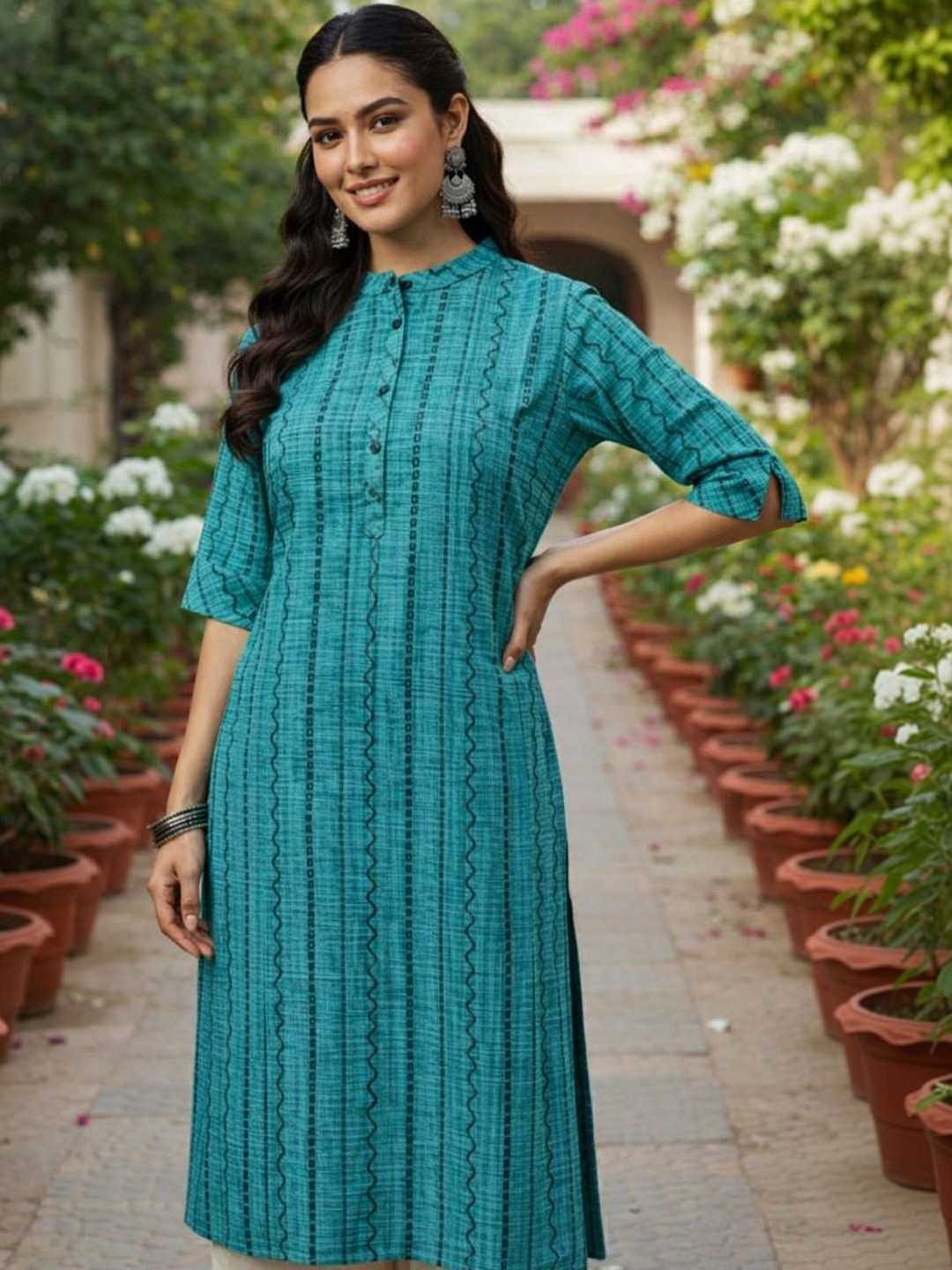 Anouk Women Handloom Kurta