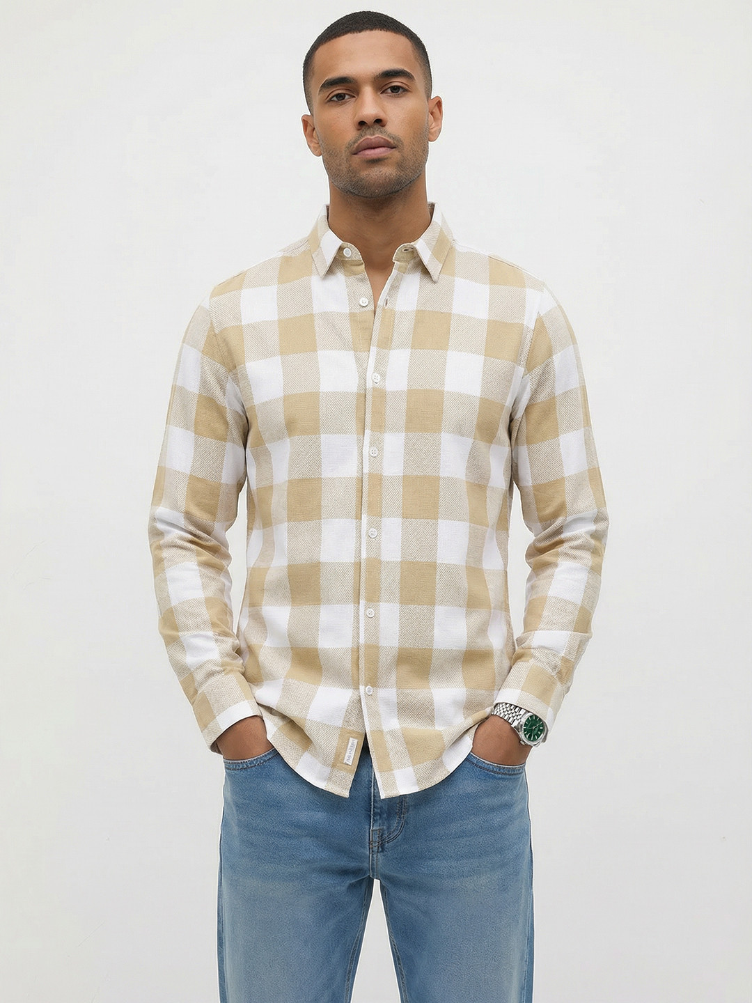 The Roadster Life Co. Checked Casual Shirt
