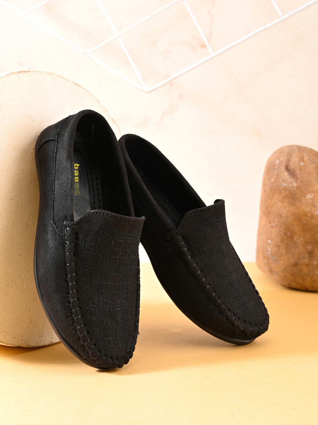 BAESD Boys Suede Loafers
