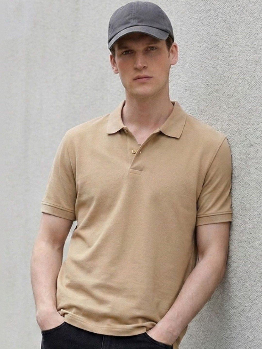 CLUB 44 Men Polo Collar T-shirt