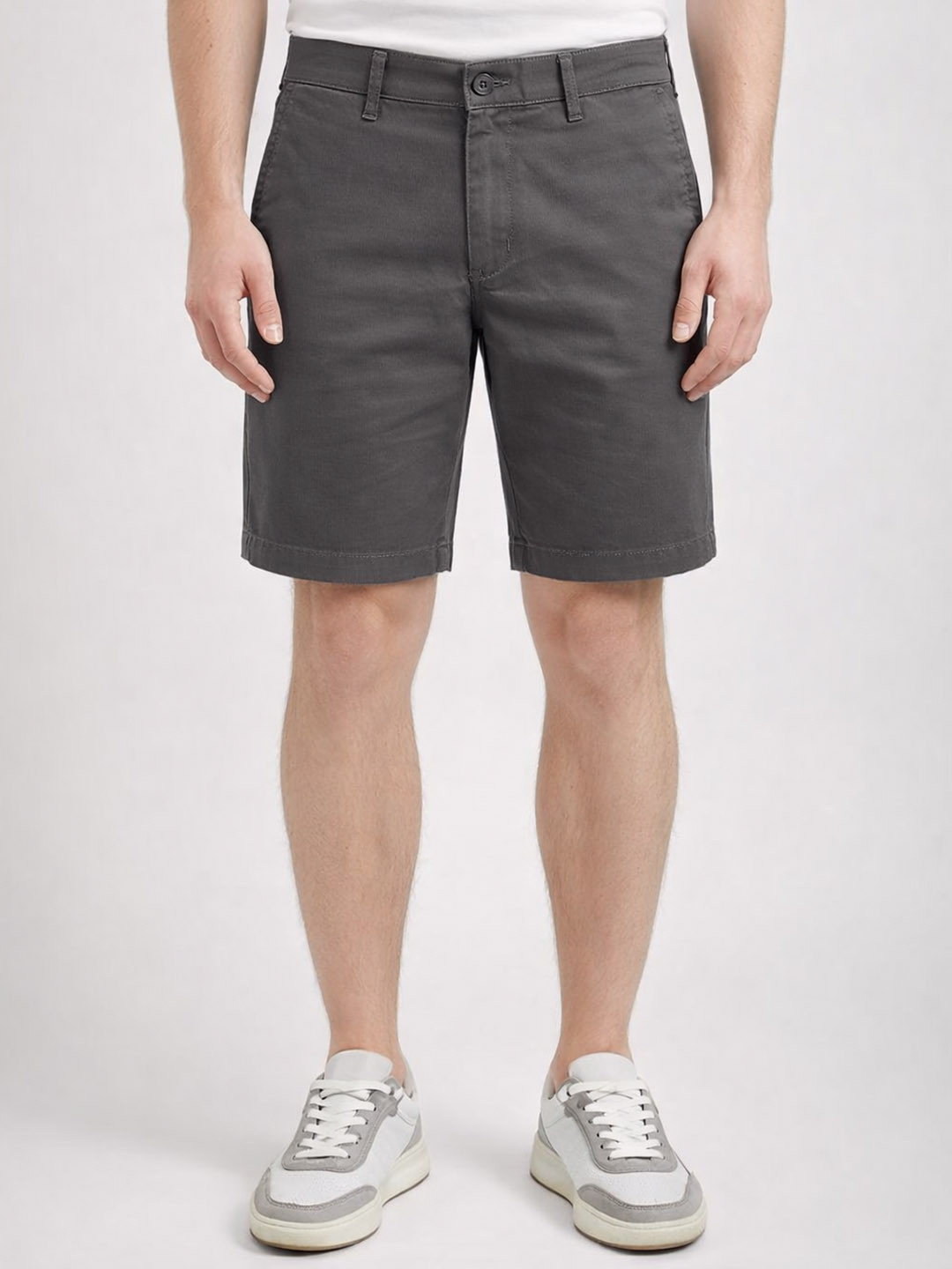 The Roadster Lifestyle Co. Men Solid Cotton Shorts
