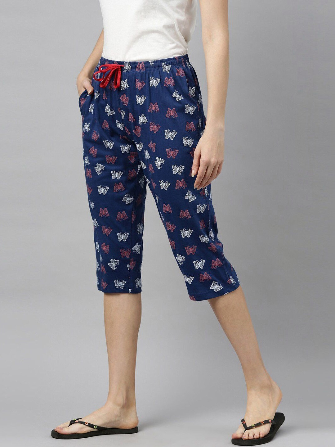Kryptic Women Printed Capris
