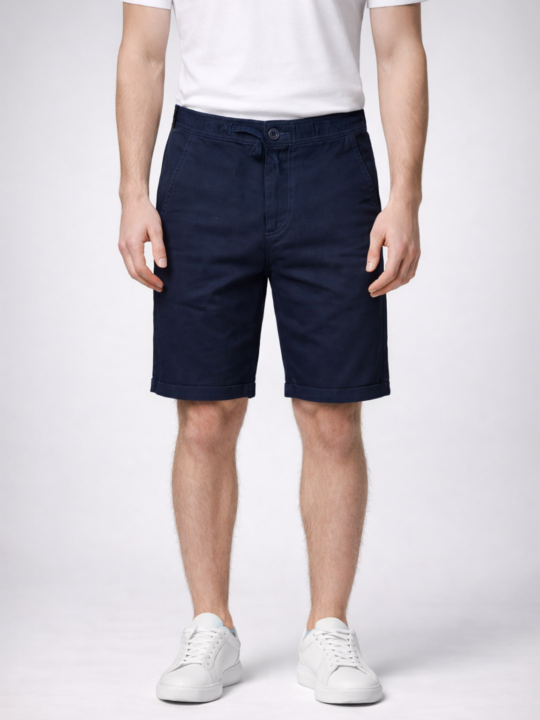 The Roadster Lifestyle Co. Men Solid Pure Cotton Shorts