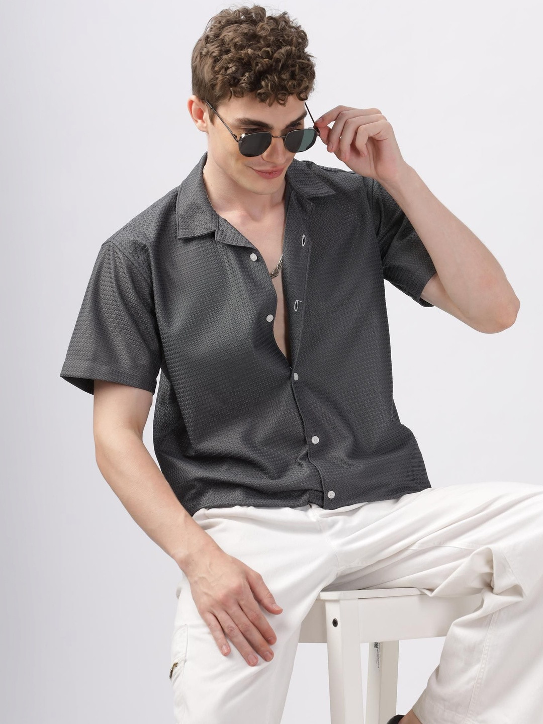 HERE&NOW Men Casual Shirt