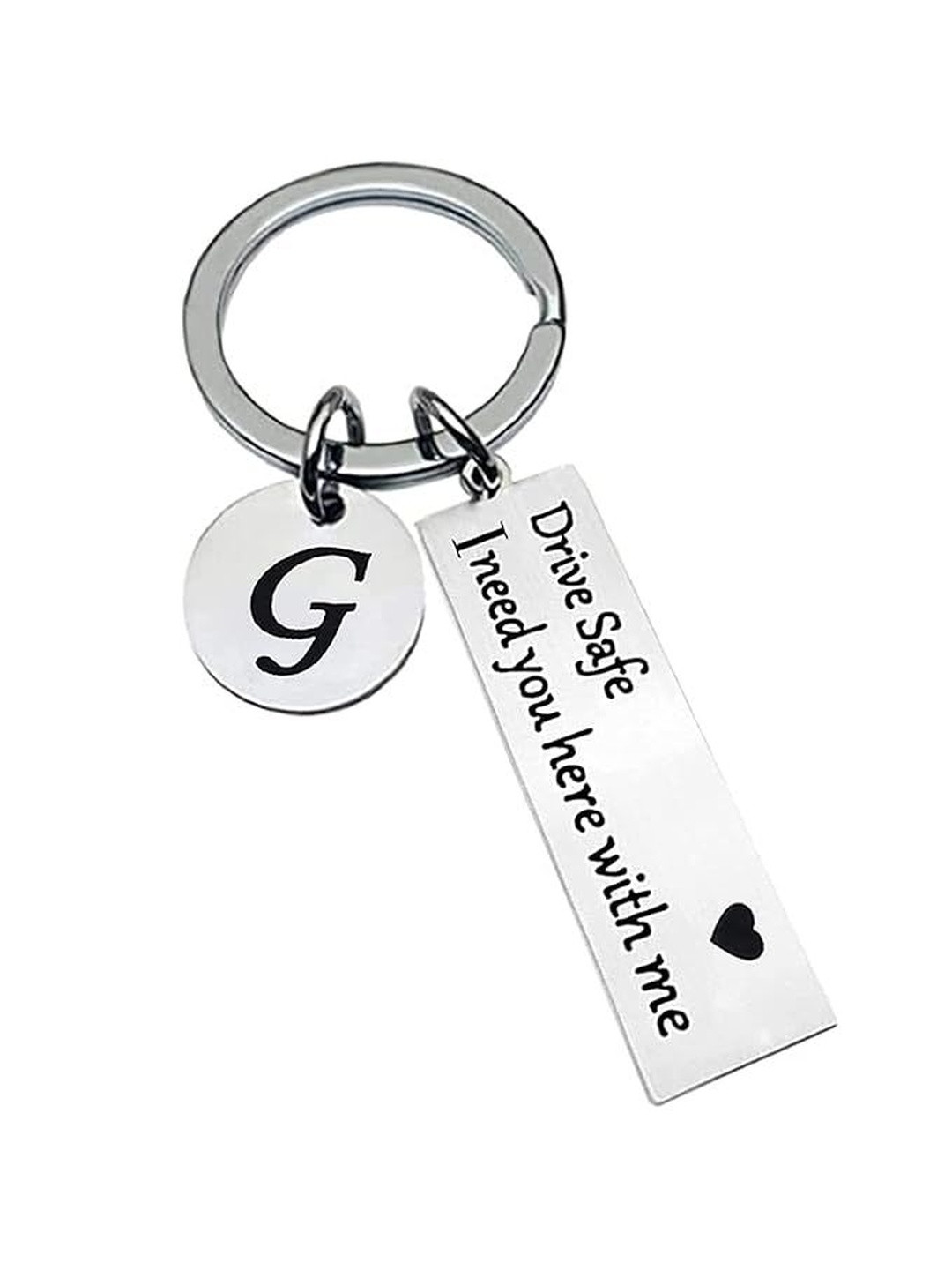 omuda Alphabet Drive Safe Key Chain