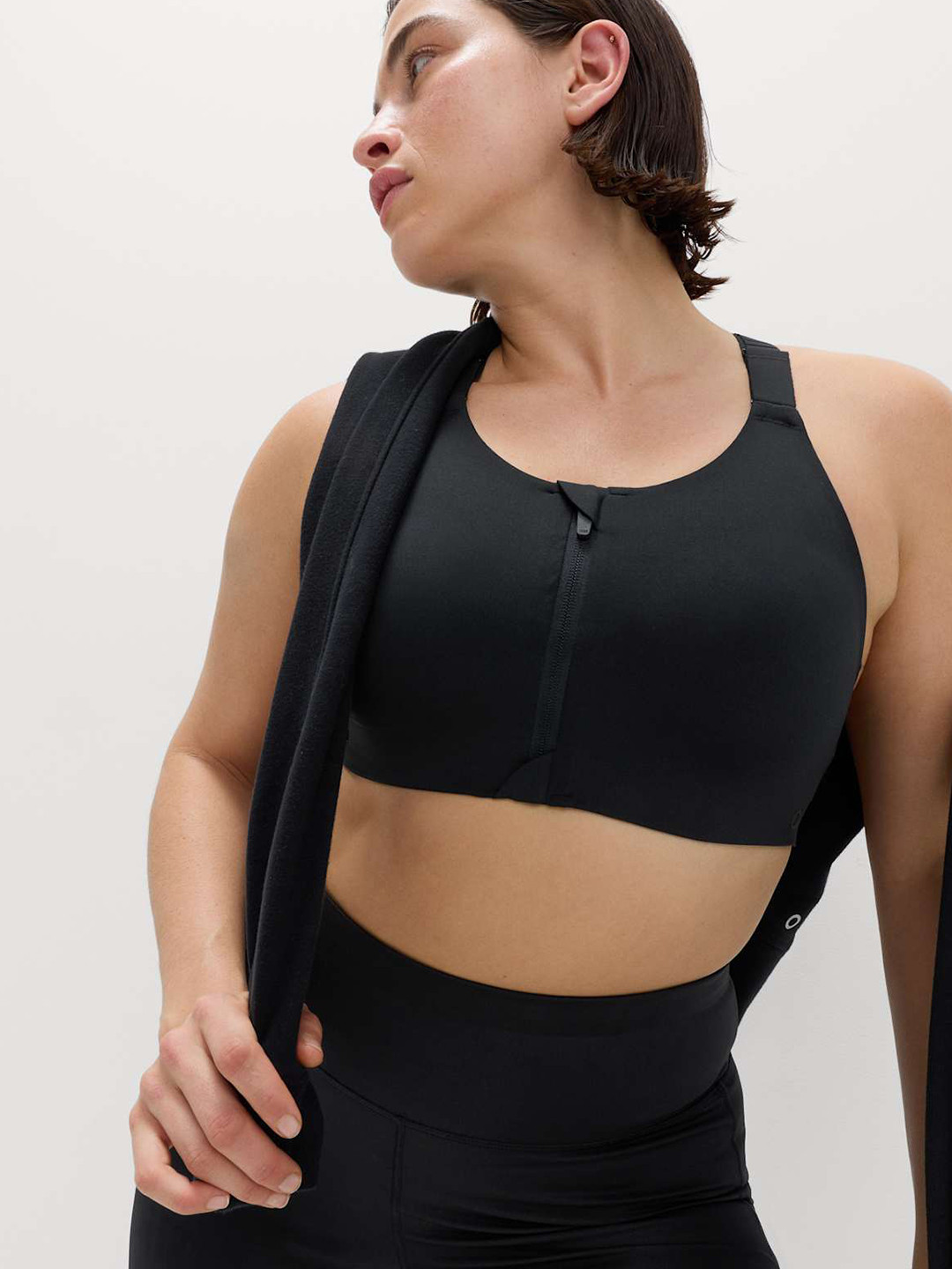 Marks & Spencer Ultimate Support Zip Up Non Wired Sports Bra