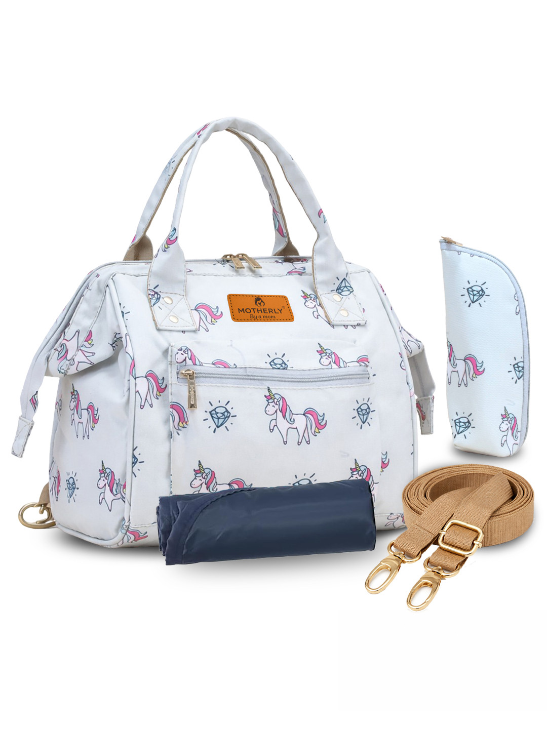 Motherly Nano Diaper Bag Combo Set with Accessories Diaper Bags For Baby