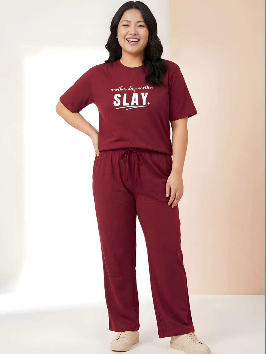 Lugo Printed T-shirt with Palazzos