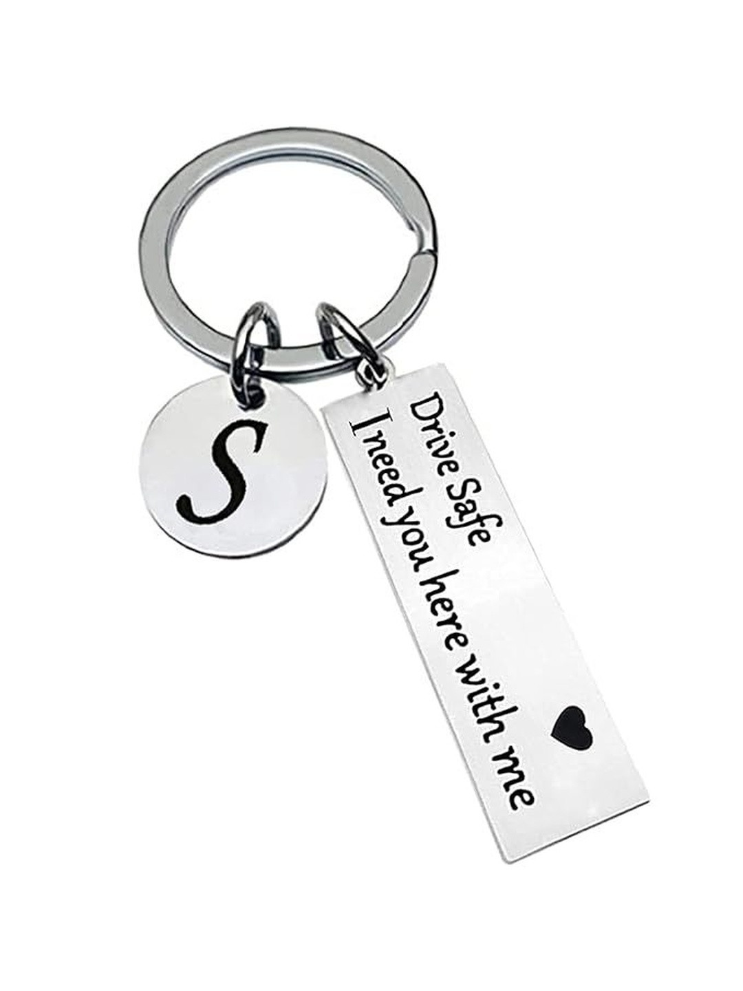 omuda Alphabet Drive Safe Key Chain