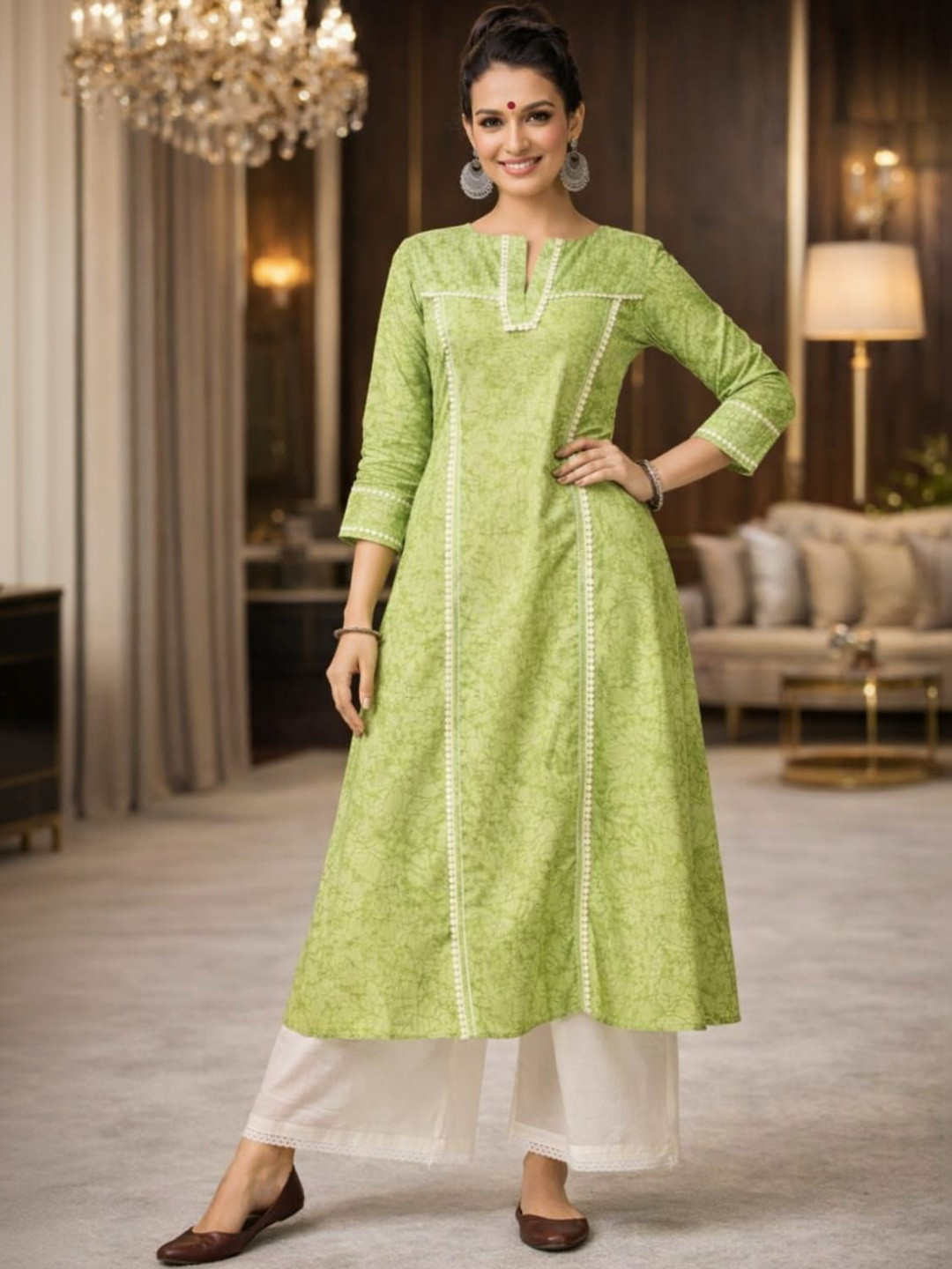Vogue by Avantika Women Floral Printed Floral Kurta