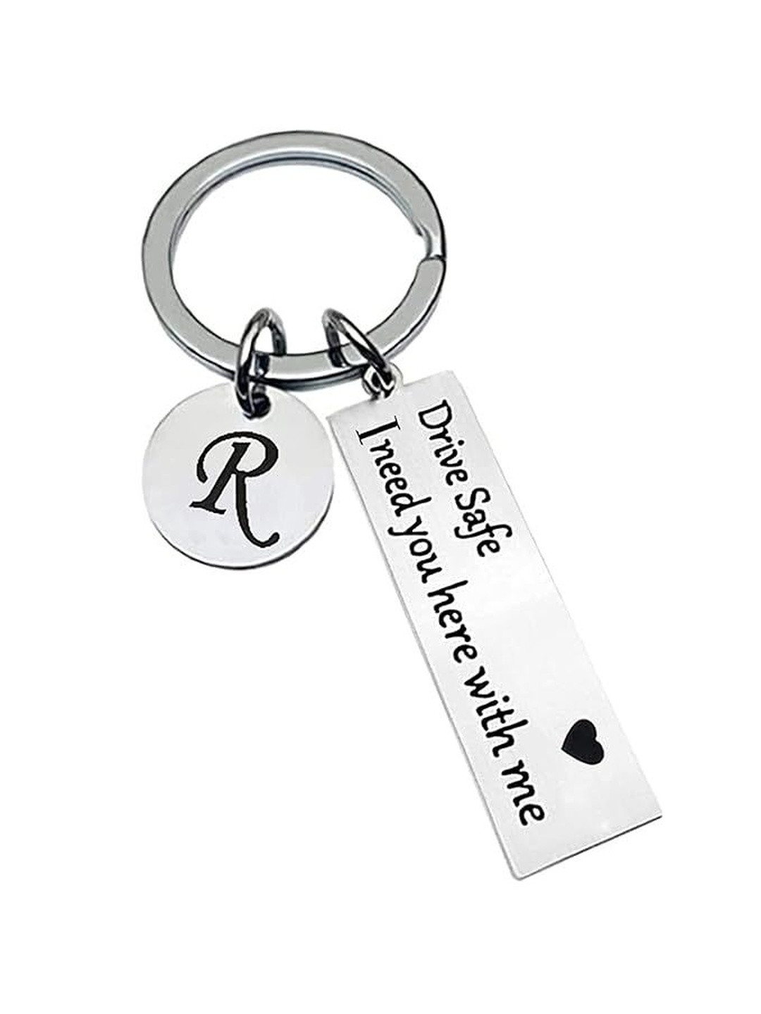 omuda Alphabet Drive Safe Key Chain