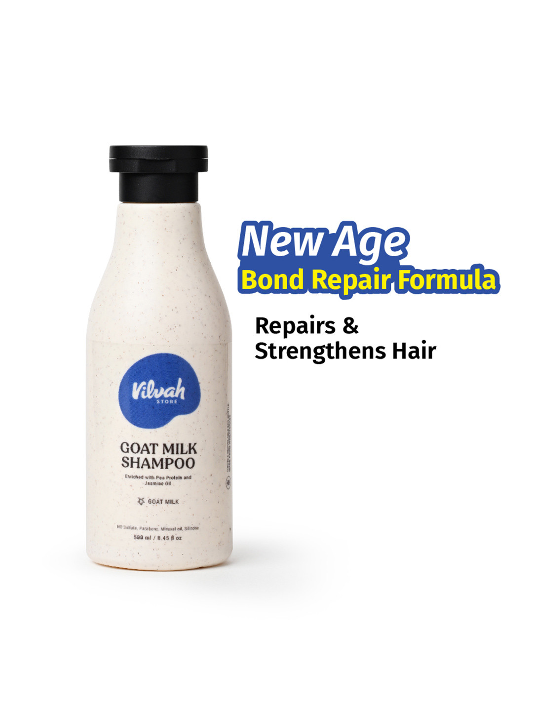 Vilvah Store Goat Milk Shampoo- 250 ml